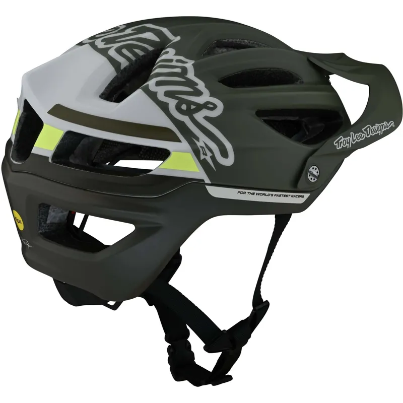 Troy Lee Designs A2 MIPS MTB Helmet Silhouette Green-2